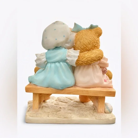 Cherished Teddies – “Tracie and Nicole” (1992) Figurine - Picture 2 of 5